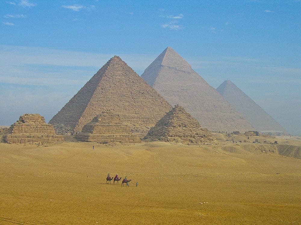 Pyramids Giza Cairo Egypt